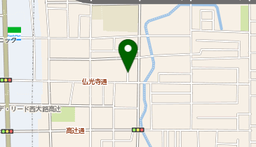 KT565-NICO西院 (bikeshareポート)の地図画像
