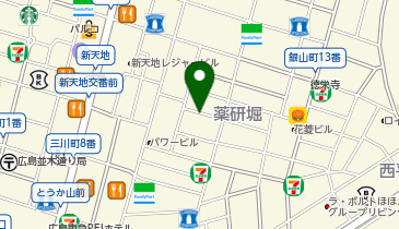 215.グランドサウナ広島 (ドコモ・バイクシェア)の地図画像