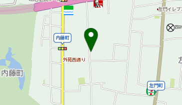 D1-20.まいばすけっと新宿大京町店横 (ドコモ・バイクシェア)の地図画像