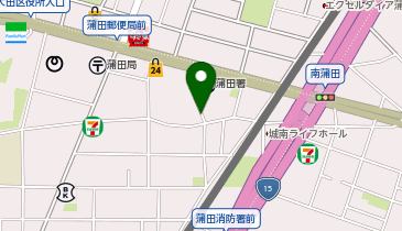 K1-245.ロアール蒲田 (ドコモ・バイクシェア)の地図画像