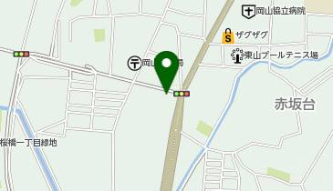 M077.ローソン岡山桜橋三丁目店 (bikeshareポート)の地図画像