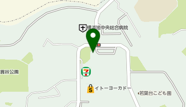 【A-055】若葉台団地若葉台中央バス停前 (ドコモ・バイクシェア)の地図画像