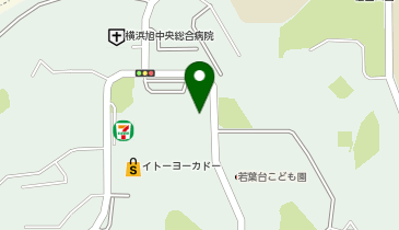 【A-057】若葉台団地4号棟前 (ドコモ・バイクシェア)の地図画像