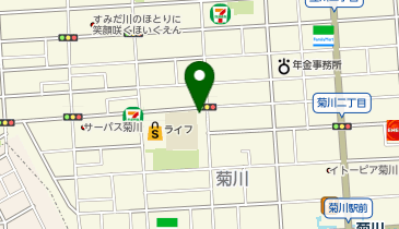 G4-32.菊川1丁目 (ドコモ・バイクシェア)の地図画像