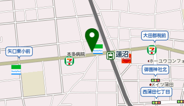 K1-249.コインパーク東矢口第1駐車場 (ドコモ・バイクシェア)の地図画像