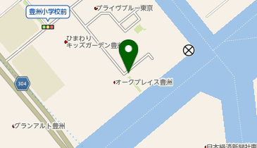 H1-292.アイ・キャナルメイツ豊洲 (ドコモ・バイクシェア)の地図画像