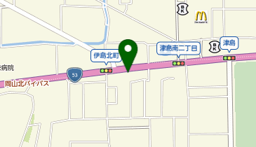 M080.ローソン岡山伊島店 (bikeshareポート)の地図画像