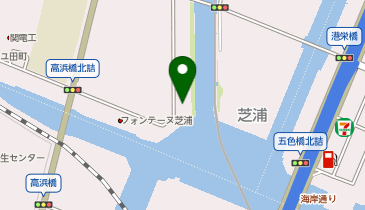 C5-66.ブランズ芝浦 (ドコモ・バイクシェア)の地図画像