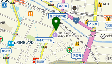 A3-57.神田郵便局(1) (ドコモ・バイクシェア)の地図画像