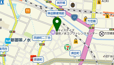 A3-58.神田郵便局(2) (ドコモ・バイクシェア)の地図画像