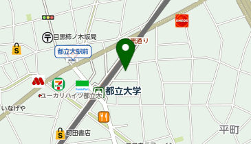 J1-74.都立大学駅前第2 (ドコモ・バイクシェア)の地図画像