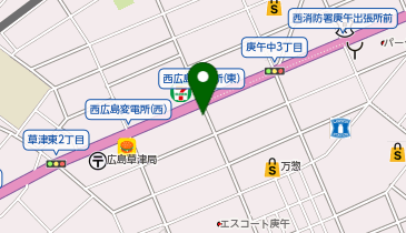 216.ローソン広島草津東一丁目店 (ドコモ・バイクシェア)の地図画像