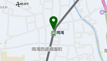 KT570-京福鳴滝駅前(北側) (bikeshareポート)の地図画像