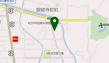 KT571-銀閣寺観光駐車場(1) (bikeshareポート)の地図画像