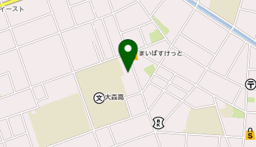 K1-253.メイクスデザイン蒲田ウエスト 駐輪場入口  (ドコモ・バイクシェア)の地図画像