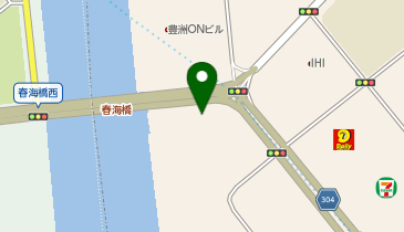H1-294.アーバンドックパークシティ豊洲 (ドコモ・バイクシェア)の地図画像