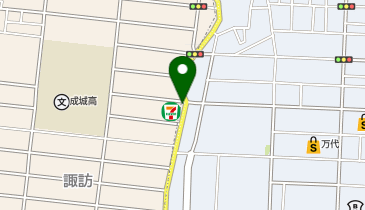 L-31.セブン-イレブン大阪諏訪3丁目店 (ドコモ・バイクシェア)の地図画像