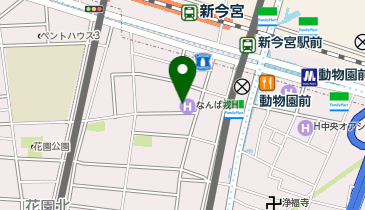 I-32.CHECK inn 大阪新世界 (ドコモ・バイクシェア)の地図画像