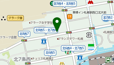 78.リパーク北海道大学南門 (ポロクル)の地図画像