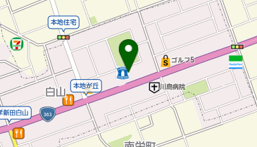 785.ローソン守山白山二丁目店 (カリテコバイク)の地図画像