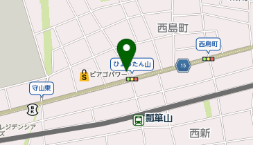 792.ローソン守山ひょうたん山店 (カリテコバイク)の地図画像