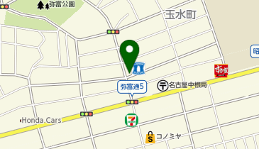 794.ローソン昭和高校西店 (カリテコバイク)の地図画像