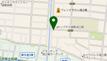 L-34.ローソン城東永田四丁目店 (ドコモ・バイクシェア)の地図画像