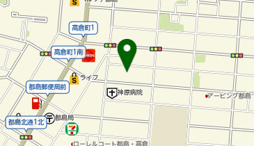 G-35.ワールドアイ都島高倉町 (ドコモ・バイクシェア)の地図画像