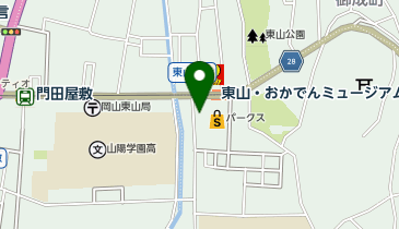 M085.パークス東山店 (bikeshareポート)の地図画像