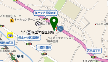 H-035.パークホームズ横濱星川 (ドコモ・バイクシェア)の地図画像