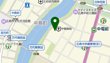 219.中電病院 (ドコモ・バイクシェア)の地図画像