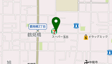 I-35.鶴見橋2丁目 (ドコモ・バイクシェア)の地図画像