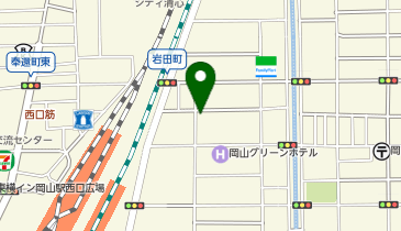M092.サン・ピーチOKAYAMA (bikeshareポート)の地図画像