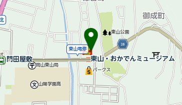 M093.デイリーヤマザキ東山店 (bikeshareポート)の地図画像