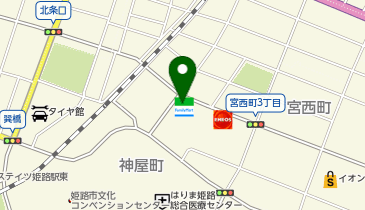 60.ファミリーマート神屋町南店 (bikeshareポート)の地図画像