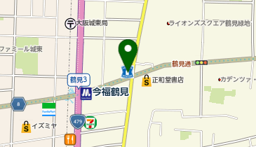 M-11.ローソン今福鶴見駅東店 (ドコモ・バイクシェア)の地図画像