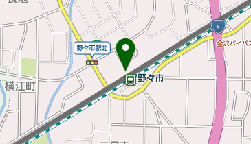 N-02.IR野々市駅北口 (金沢まちのり)の地図画像