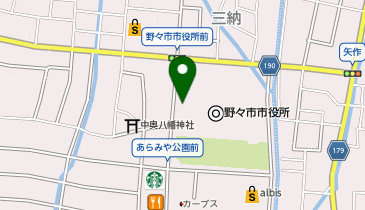N-07.野々市市役所 (金沢まちのり)の地図画像