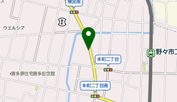 N-08.にぎわいの里ののいち カミーノ (金沢まちのり)の地図画像