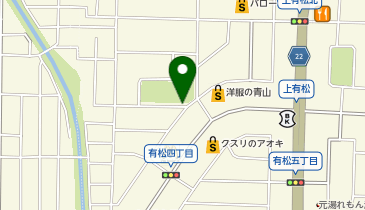 E25_有松児童遊園 (金沢まちのり)の地図画像