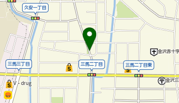 E27_久安1丁目小公園 (金沢まちのり)の地図画像