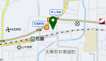 KT584-レシオス京都嵯峨野 (bikeshareポート)の地図画像