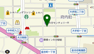 139.トキハ本店 (おおいたサイクルシェア)の地図画像