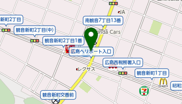 227.ローソン広島南観音店 (ドコモ・バイクシェア)の地図画像
