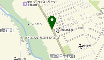 KT589-アウル鷹峯2 (bikeshareポート)の地図画像