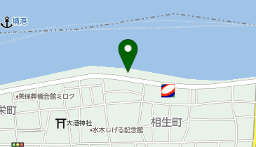 S02.境水道沿い海岸緑地 (bikeshareポート)の地図画像