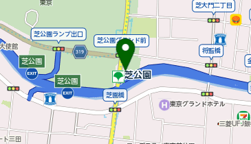 C1-63.芝公園駅前 (ドコモ・バイクシェア)の地図画像