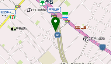 E4-21.文京区千石1丁目 (ドコモ・バイクシェア)の地図画像