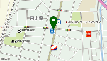 H-06.ローソン東小橋二丁目店 (ドコモ・バイクシェア)の地図画像