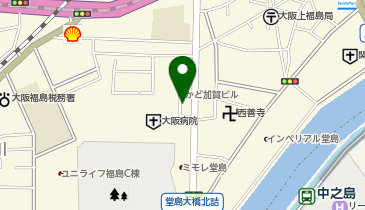 C-08.プリエ福島 (ドコモ・バイクシェア)の地図画像